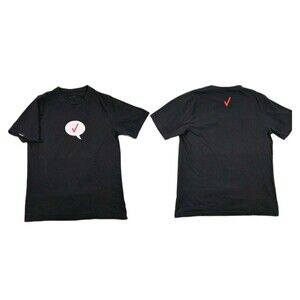 Mens Verizon Wireless Short Sleeve T Shirt Black Large